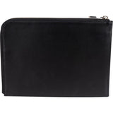 Louis Vuitton Noir Leather Pochette Jour PM Clutch