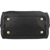 Louis Vuitton Noir Leather Monogram Empreinte Speedy 25 Bandoulière Handbag