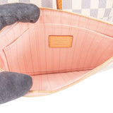 Louis Vuitton Monogram Damier Azur Neverfull MM Shoulder Bag - vintageandkickz
