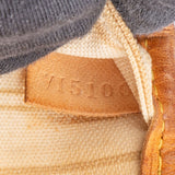 Louis Vuitton Monogram Damier Azur Canvas Neverfull PM Shoulder Bag