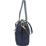 [🔄️B23 / F53] Prada Tessuto Saffiano Buckle Tote Shoulder Bag - vintageandkickz
