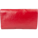 Saint Laurent Crinkled Patent Leather Belle De Jour Clutch