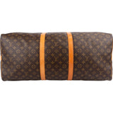 Louis Vuitton Monogram Canvas Keepall 60 Bandoulière Travel Bag