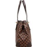 Louis Vuitton Monogram Damier Ebene Hampstead MM Shoulder Bag