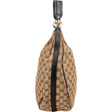 Gucci Monogram GG Canvas Interlocking G Hobo Shoulder Bag