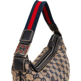 Gucci Monogram GG Canvas Pochette Shoulder Bag