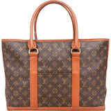 Louis Vuitton Monogram Canvas Sac Weekend Handbag