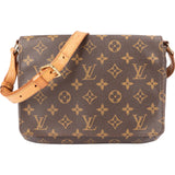 Louis Vuitton Monogram Canvas Musette Tango Shoulder Bag