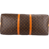 Louis Vuitton Monogram Canvas Keepall 60 Bandoulière Travel Bag
