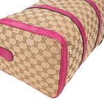 Gucci Monogram GG Boston Handbag - vintageandkickz