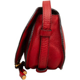 Chloé Grained Calfskin Marcie Mini Saddle Crossbody Bag