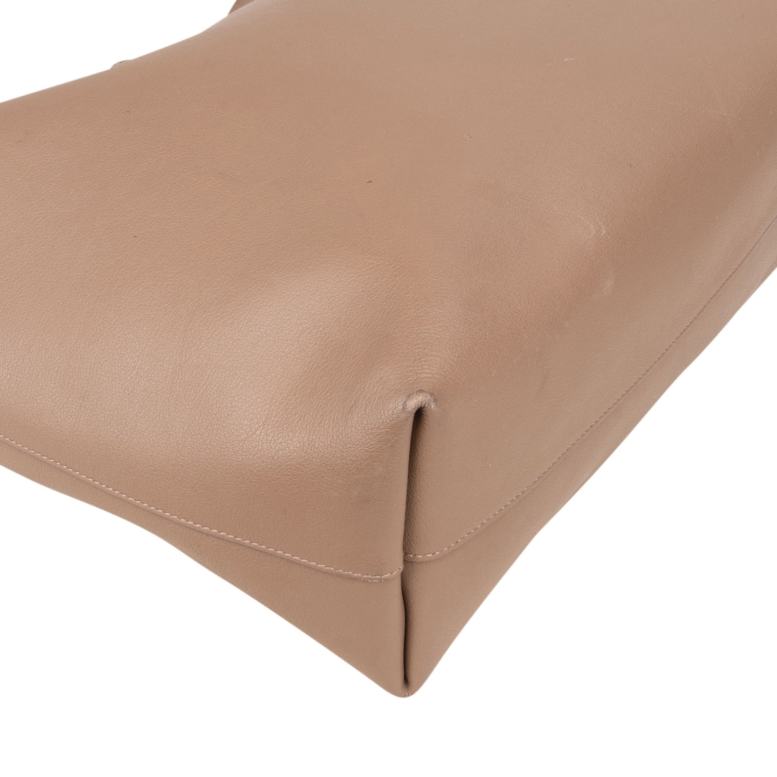 [🔄️B09 / F52] Saint Laurent Calfskin Leather Shopping Tote Handbag - vintageandkickz