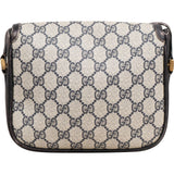 Gucci Monogram GG Supreme Horsebit Crossbody Bag