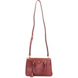 Prada Saffiano Leather Small Galleria Handbag