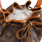 Louis Vuitton Monogram Canvas Sac Noé Petit Shoulder Bag