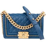 Chanel Quilted Lambskin Braided Boy Single Flap Crossbody Bag xx neuwertig - vintageandkickz