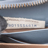 Bottega Veneta Blue Intrecciato Zip Around Wallet