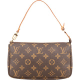 Louis Vuitton Monogram Canvas Pochette Accessoires Handbag