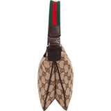 Gucci Monogram GG Web Stripe Multi Small Shoulder Bag