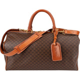 Celine Macadam Monogram Canvas Boston 40 Travel Bag