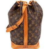 Louis Vuitton Monogram Canvas Sac Noé Grande Shoulder Bag