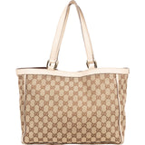 [🔄️B20 / F30] Gucci Monogram GG Canvas Abbey Tote Shoulder Bag - vintageandkickz