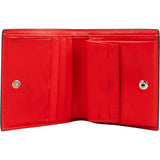 Christian Louboutin Patent Leather Multicolor Spikes Bifold Wallet