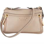 Chloé Leather and Suede Roy Crossbody Bag - vintageandkickz