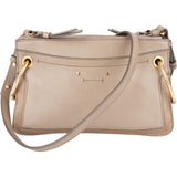 Chloé Leather and Suede Roy Crossbody Bag - vintageandkickz