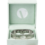 Christian Dior SIlver Tone Puzzle Bracelet D70-100 Woman Watch