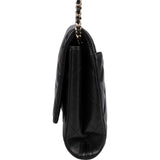 Chanel Quilted Lambskin Medium Single Flap Shoulder Bag