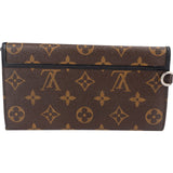 Louis Vuitton Monogram Canvas Macassar Portefeuille Long Wallet