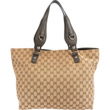 Gucci Monogram GG Horsebit Tote Shoulder Bag