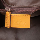 Gucci Monogram GG Canvas Bamboo Handle Shoulder Handbag