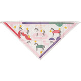 Hermès Garde Robe Pop Triangle Silk Scarf Tuch