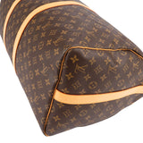 Louis Vuitton Monogram Canvas Keepall 55 Bandoulière Travel Bag