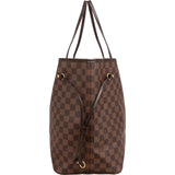 Louis Vuitton Monogram Damier Ebene Neverfull GM Shoulder Bag