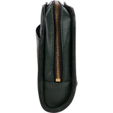 Louis Vuitton Green Taiga Leather Baikal Clutch Bag