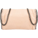 Stella McCartney Shaggy Falabella Fold Over Clutch Crossbody Bag