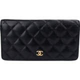 Chanel Caviar Quilted Classic Long Flap Wallet
