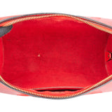 Louis Vuitton Red Epi Leather Soufflot Handbag