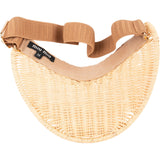 Miu Miu Woven Basket Visor Cap