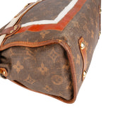 Louis Vuitton Limited Monogram Tussue Rayures Handbag