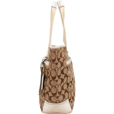 Coach Monogram Signature Tote Shoulder Bag