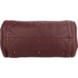 Chloé Bordeaux Leather Paddington Handbag