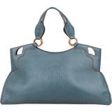 Cartier Blue Lather Marcello Hobo Handbag