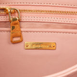 Miu Miu Matelassé Nappa Leather Fold Over Clutch Crossbody Bag