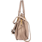 Chloé Grained Leather Marcie Porte Epaule Hobo Handbag