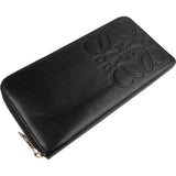 Loewe Leather Anagram Zip Around Wallet