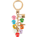 Louis Vuitton Monogram Multicolor Pastilles Chain Bag Charm Key Holder